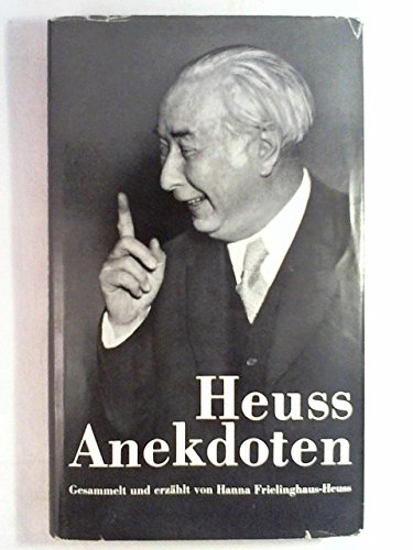 Stock image for Heuss - Anekdoten. for sale by ThriftBooks-Atlanta