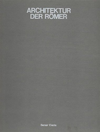 Stock image for Architektur der Rmer for sale by medimops