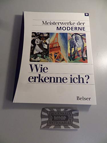 9783763024940: Meisterwerke der Moderne