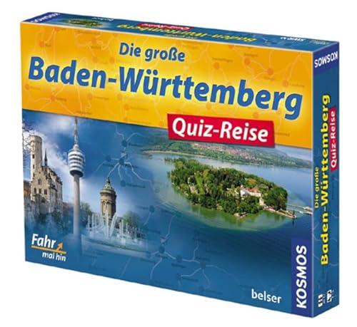 9783763026029: Die groe Baden-Wrttemberg Quiz-Reise