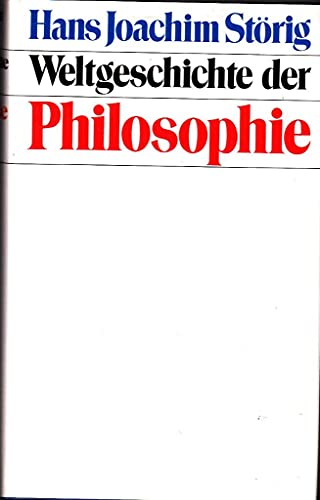 Weltgeschichte der Philosophie