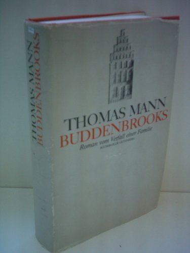 Beispielbild fr Buddenbrooks: Roman vom Verfall einer Familie zum Verkauf von Versandantiquariat Felix Mcke