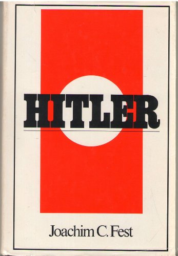 Beispielbild fr Hitler. Eine Biographie zum Verkauf von Bernhard Kiewel Rare Books