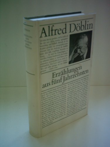 Beispielbild fr Alfred D?blin: Erz?hlungen aus f?nf Jahrzehnten zum Verkauf von My Dead Aunt's Books