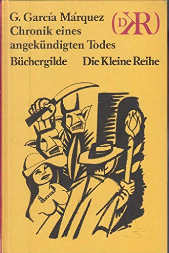 Chronik eines angekündigten Todes. - Garcia Marquez, Gabriel