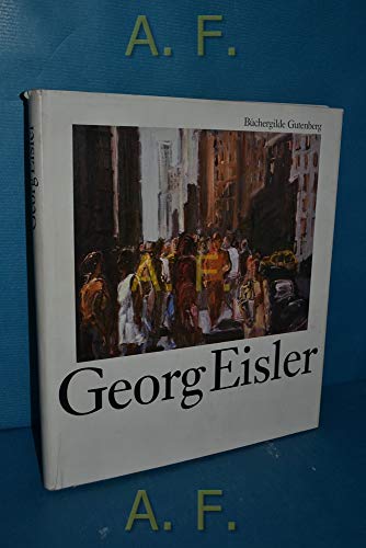 Imagen de archivo de Georg Eisler - Monographie a la venta por Versandantiquariat Felix Mcke