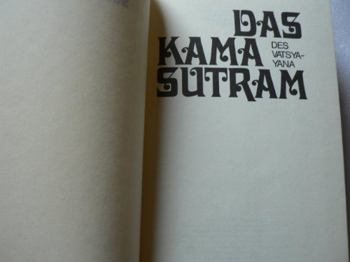 Stock image for Ka masutram : Leitfaden der Liebeskunst. Hrsg. von Klaus Mylius. Buchgestaltung von Lothar Reher. for sale by Antiquariat Buchhandel Daniel Viertel