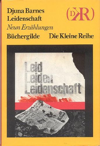 Imagen de archivo de Leidenschaft : Erzhlungen. a la venta por Leserstrahl  (Preise inkl. MwSt.)