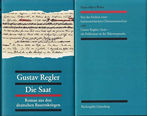 Stock image for Die Saat for sale by Antiquariat Walter Nowak