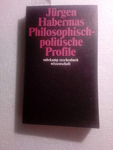 Philosophisch-politische Profile.