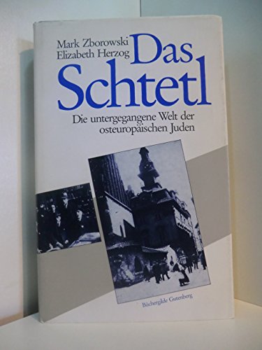 Imagen de archivo de Das Schtetl : die untergegangene Welt der osteuropischen Juden. a la venta por medimops