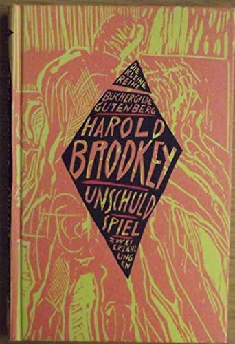 Unschuld. / Spiel. Zwei Erzählungen. Aus dem Amerikanischen von Hans Wollschläger, Dirk van Gunsteren und Susanna Rademacher. Mit zwei Linolschnitten von Heinrich Schmid. Einbandgestaltung von Heinrich Thomas unter Verwendung eines Linolschnittes von Heinrich Schmid. Buchherstellung von Margot Mayer. (= 