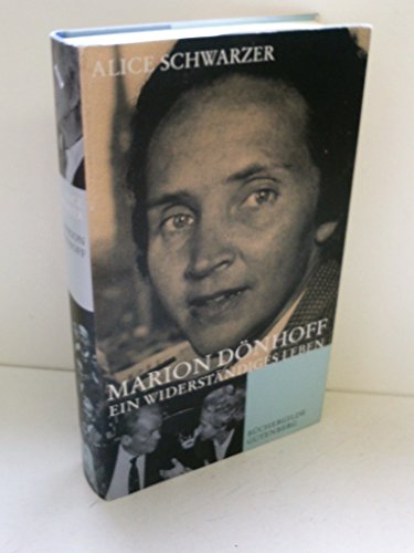 Beispielbild fr Marion Dnhoff. Ein widerstndiges Leben. zum Verkauf von Steamhead Records & Books