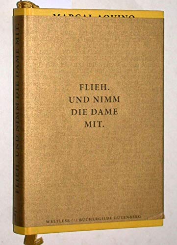 Stock image for Flieh. Und nimm die Dame mit Weltlese for sale by medimops