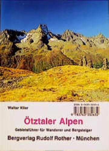 Beispielbild fr tztaler Alpen: Gebietsfhrer fr Wanderer und Bergsteiger zum Verkauf von medimops