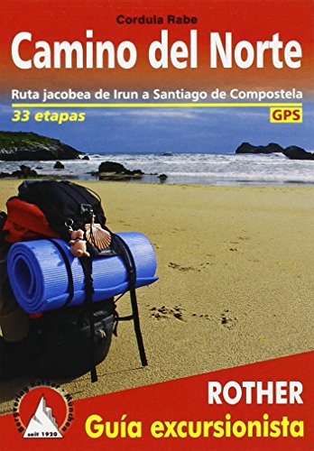 9783763347148: Camino de Santiago - Camino del Norte (spanische Ausgabe): El camino costero de Irun a Santiago de Compostela. 34 etapas. Con tracks de GPS