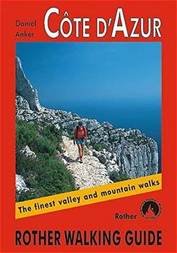9783763348176: Cote d'Azur walking guide (2001) (Rother Walking Guides - Europe)