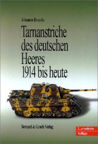 9783763762194: Tarnanstriche des deutschen Heeres von 1914 bis heute