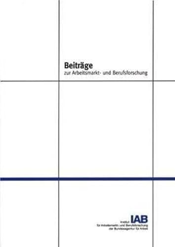 Beispielbild fr Geschlechtsspezifische Einkommensdifferenzierung und -diskriminierung (Beitrge zur Arbeitsmarkt- und Berufsforschung) zum Verkauf von medimops