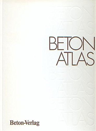 Beispielbild fr Beton-Atlas zum Verkauf von Versandhandel K. Gromer