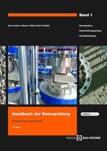 9783764006303: Handbuch der Betonprfung: Anleitungen und Beispiele