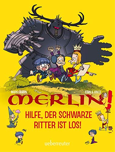 Beispielbild für Hilfe, der schwarze Ritter ist los!: Merlin! zum Verkauf von medimops