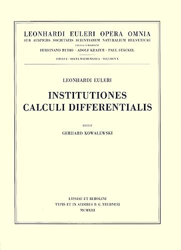 9783764314071: Introductio in analysin infinitorum 1st part: 1 / 8 (Leonhard Euler, Opera Omnia)