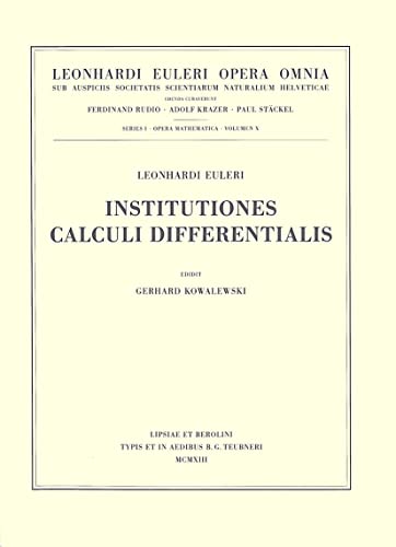 Beispielbild fr Introductio in analysin infinitorum 2nd part zum Verkauf von Revaluation Books