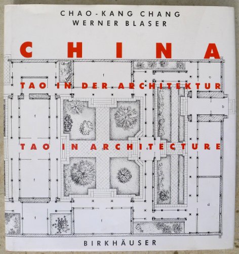 9783764316082: China: Tao in Architecture