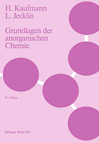 9783764317164: Grundlagen Der Anorganischen Chemie