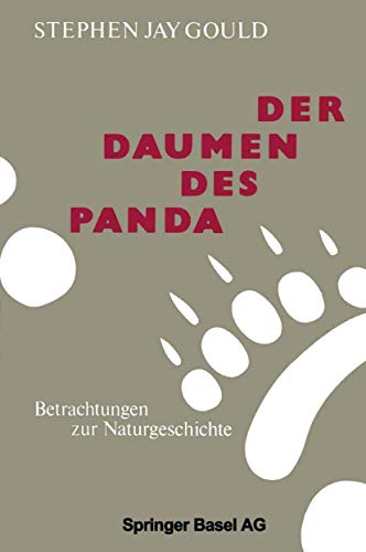 9783764318390: Der Daumen des Panda: Betrachtungen zur Naturgeschichte