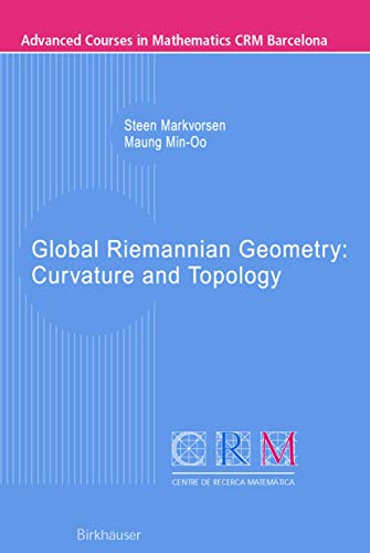 Stock image for Global Riemannian Geometry: Curvature and Topology for sale by Revaluation Books