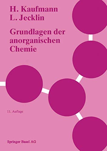 9783764322120: Grundlagen Der Anorganischen Chemie