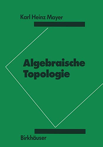 Beispielbild fr Algebraische Topologie (German Edition) zum Verkauf von Midtown Scholar Bookstore