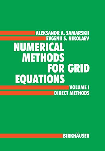 Beispielbild fr Numerical Methods for Grid Equations zum Verkauf von Ammareal