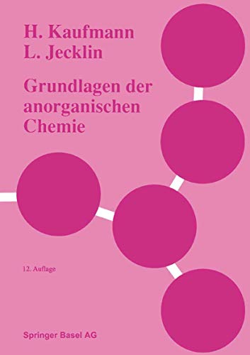 9783764325992: Grundlagen Der Anorganischen Chemie