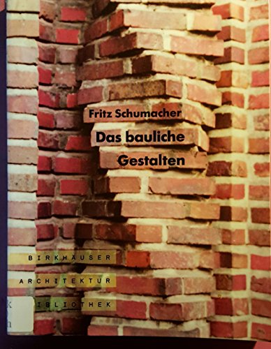 Beispielbild fr Das bauliche Gestalten. Im Anhang die "Philosophie der Komposition" von E. A. Poe. zum Verkauf von Antiquariat & Verlag Jenior