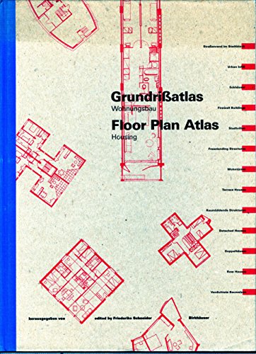 Stock image for Grundriatlas Wohnungsbau / Floor Plan Atlas: Housing (German Edition) for sale by Irish Booksellers
