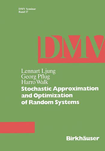 Stock image for Stochastic Approximation and Optimization of Random Systems for sale by Books Puddle