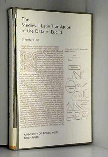 The Medieval Latin translation of the Data of Euclid