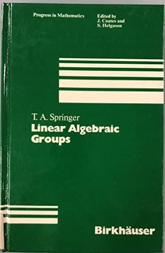 9783764330293: Linear Algebraic Groups