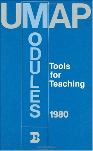 Stock image for Umap Modules, 1980: Tools for Teaching for sale by ThriftBooks-Atlanta