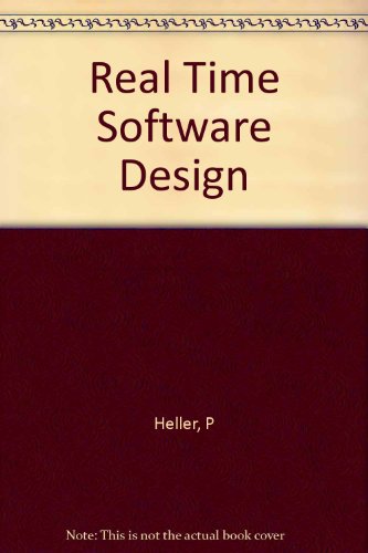 Imagen de archivo de Real Time Software Design a la venta por Bookmonger.Ltd