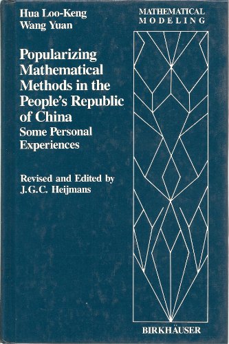 Stock image for Popularizing Mathematical Methods in the People*s Republic of China for sale by Mispah books