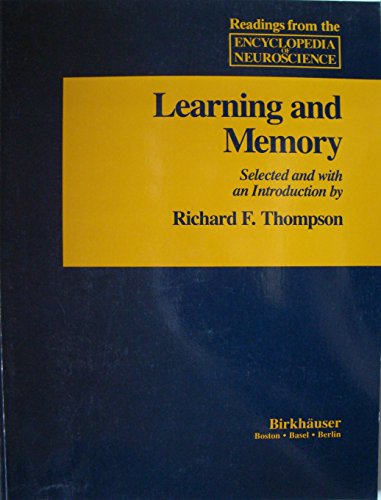 Stock image for Learning and Memory - Readings from the 'Encyclopedia of Neuroscience' (1) - for sale by Martin Preu / Akademische Buchhandlung Woetzel