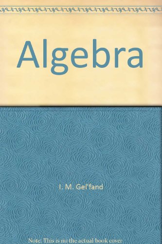 9783764337377: Algebra