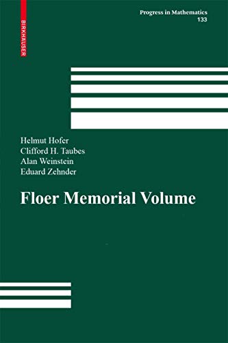 9783764350444: Floer Memorial Volume: 133