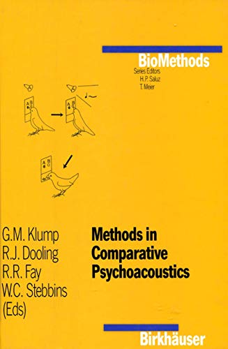Beispielbild fr Methods in Comparative Psychoacoustics zum Verkauf von Books Puddle