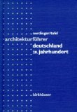 9783764352875: Architectural Guide Germany 20th Century