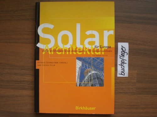 Solararchitektur für Europa.